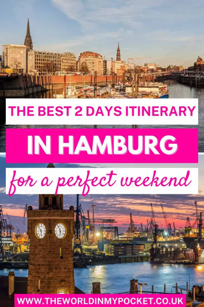 2 Days in Hamburg Itinerary - The Best Things to Do in Hamburg pin
