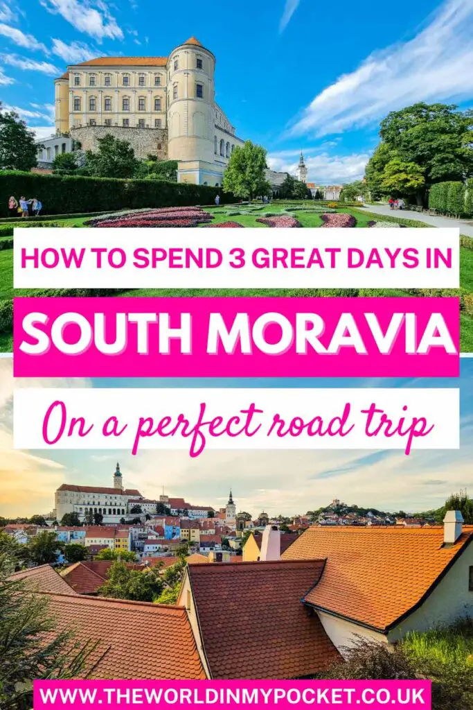 Discover Southern Moravia: My Three Days Road Trip in South Moravia pin