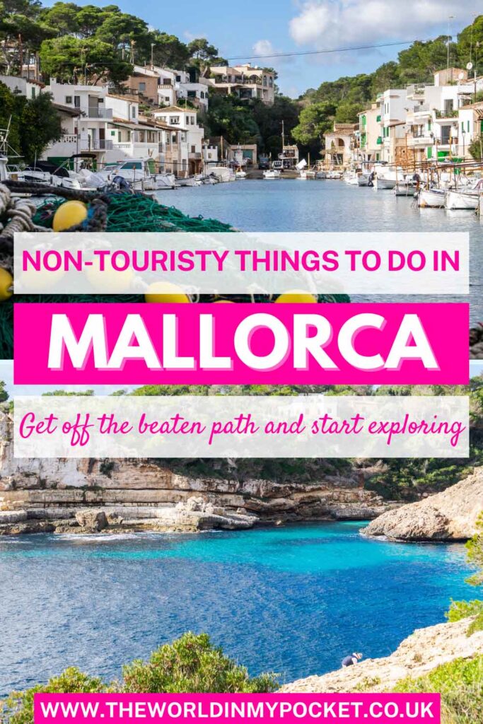 Non touristy things to do in Mallorca pin