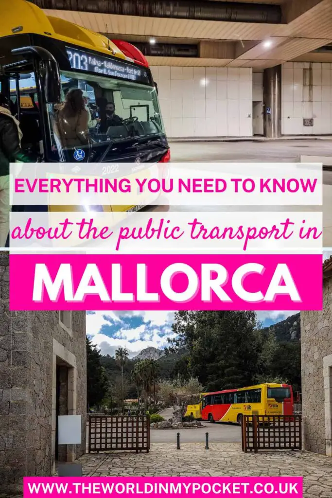 Everything you need to know about the public transport in Mallorca pin 