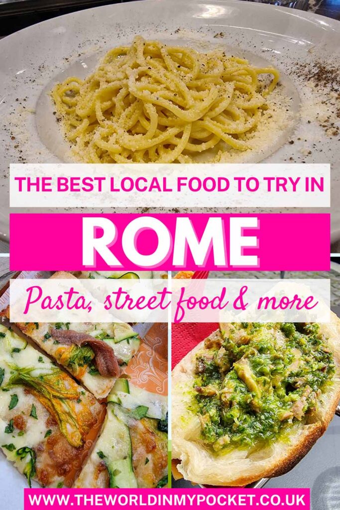 What to Eat in Rome to Make Your Soul Happy pin