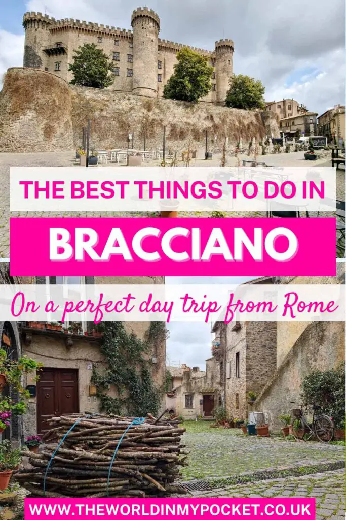 The best things to do in Bracciano pin