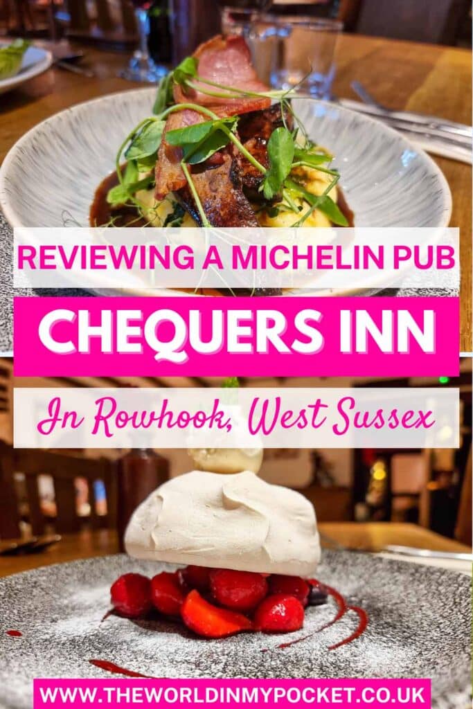 The Chequers Inn at Rowhook Review pin