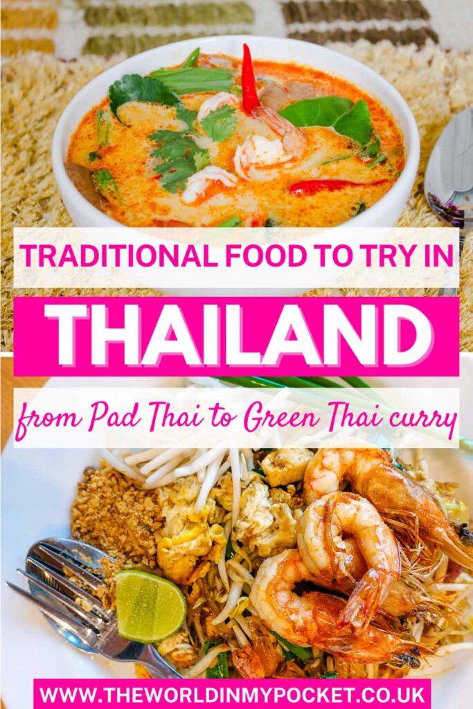 10 Must-Try Popular Foods in Thailand pin