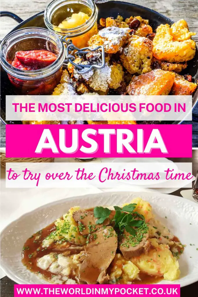 Traditional Christmas Foods in Austria To Enjoy Over the Holidays pin