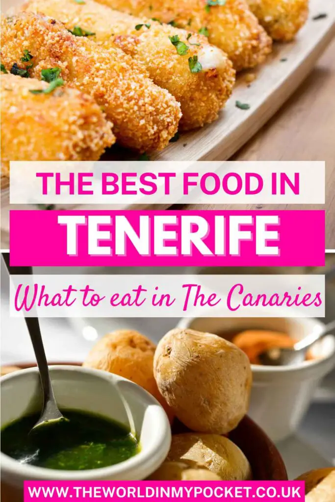 Typical Food in Tenerife - What to Eat in Tenerife pin