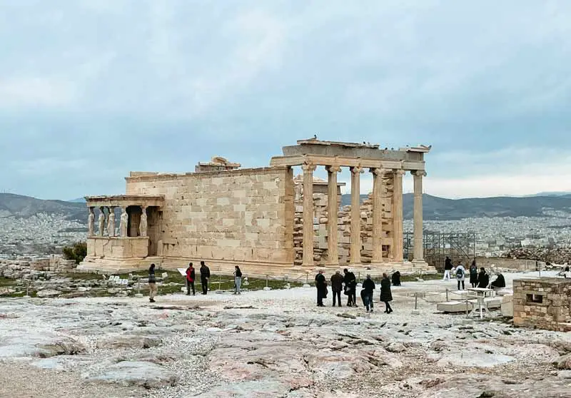 The Acropolis in winter