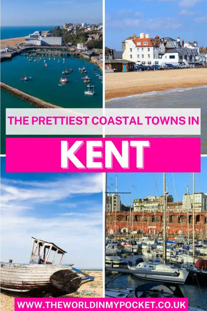 The Most Beautiful Seaside Towns in Kent pin