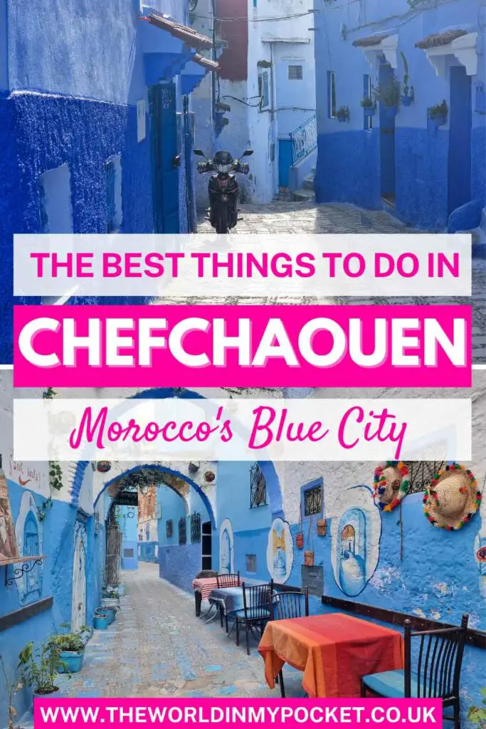 Charming Things to Do in Chefchaouen, Morocco’s Blue City pin