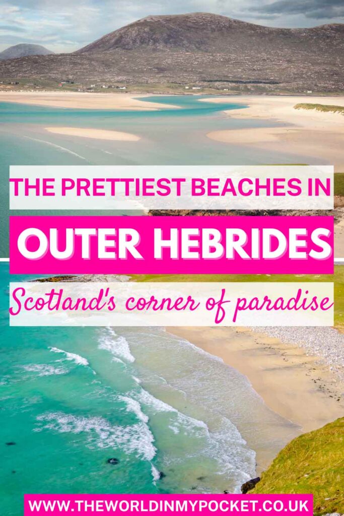 10 Most Beautiful Outer Hebrides Beaches pin