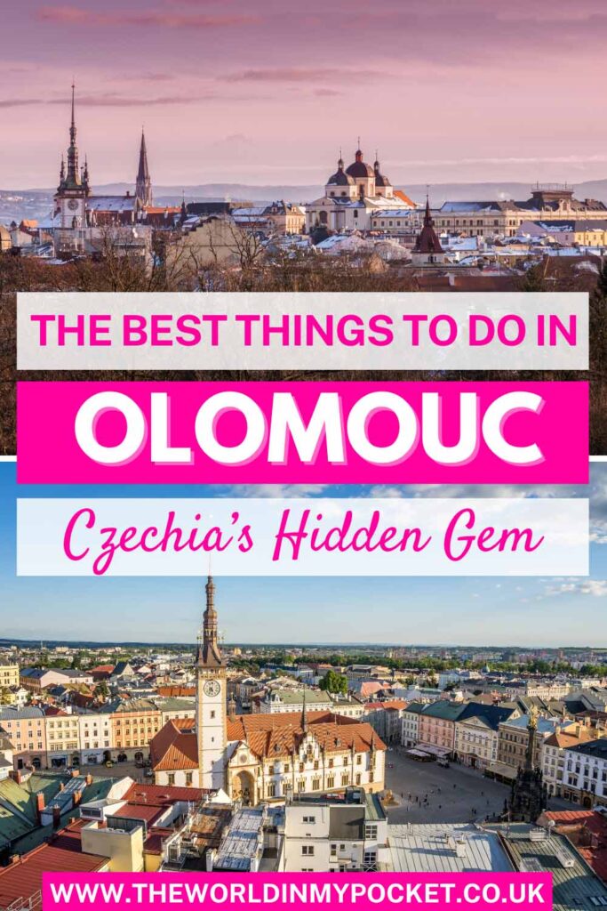 The Best Things to Do in Olomouc: Discover Czechia’s Hidden Gem pin