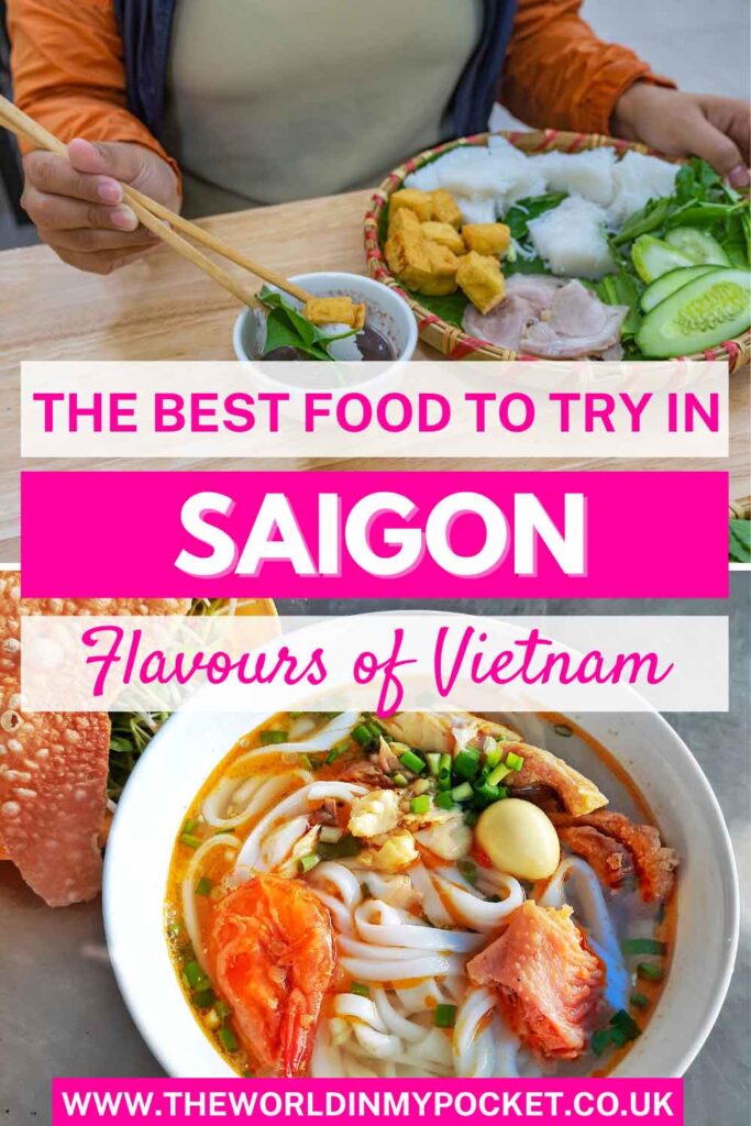 The Food in Saigon: 13 Dishes of Southern Vietnam pin