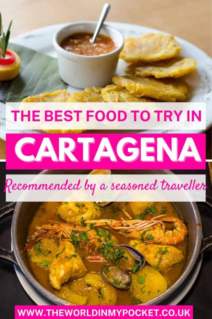 What to Eat in Cartagena, Colombia pin