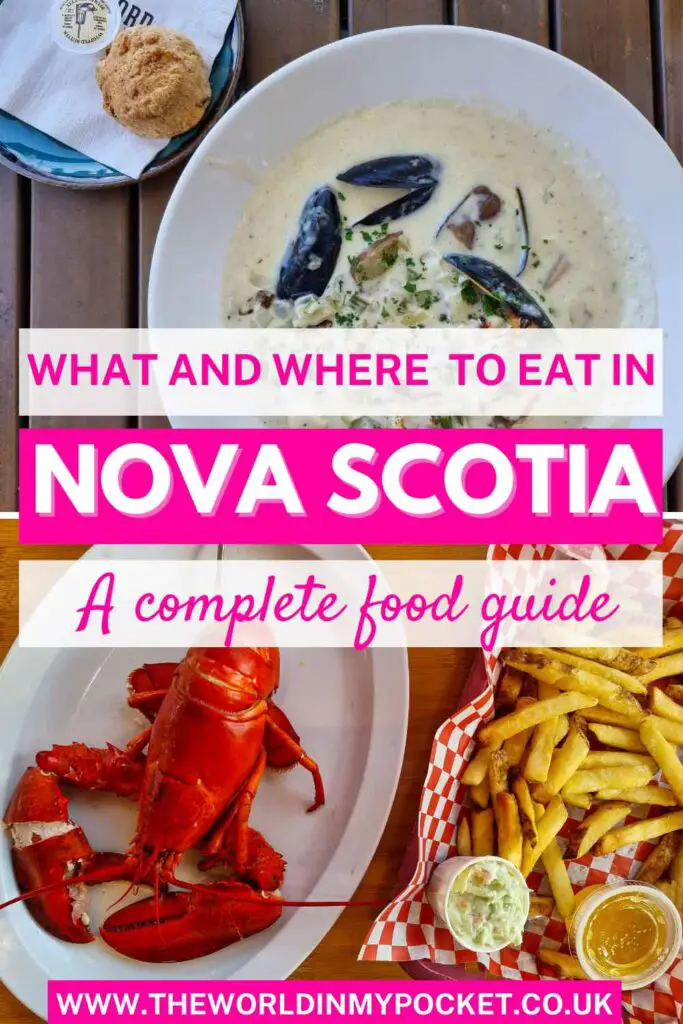 From Sea to Table: How Food in Nova Scotia Brings People Together pin