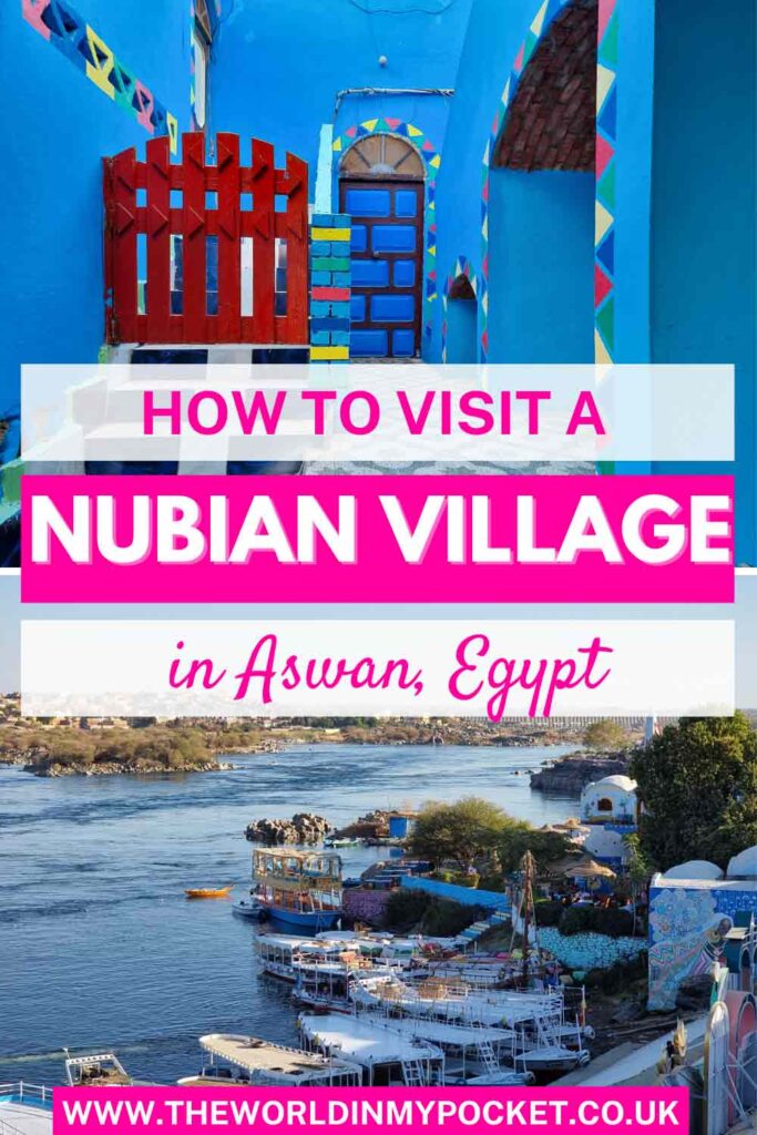 How to Visit a Nubian Village in Aswan pin