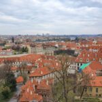 A view over Prague from the castle.