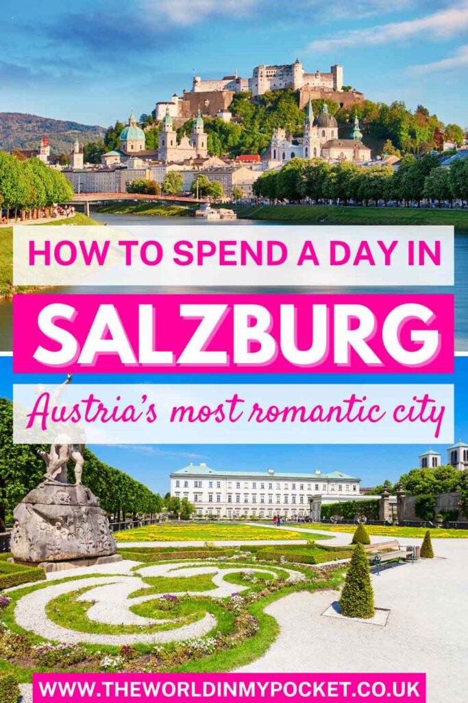 How to Spend a Perfect One Day in Salzburg pin
