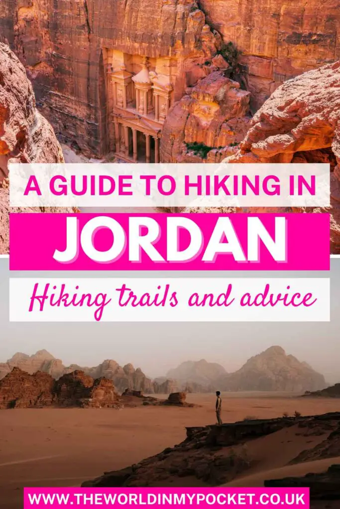 Hiking in Jordan: A Comprehensive Guide pin