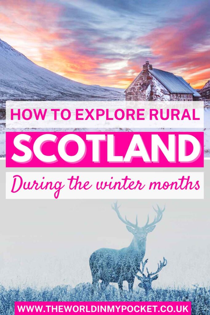 Why You Should Holiday in Rural Scotland During the Winter Months pin