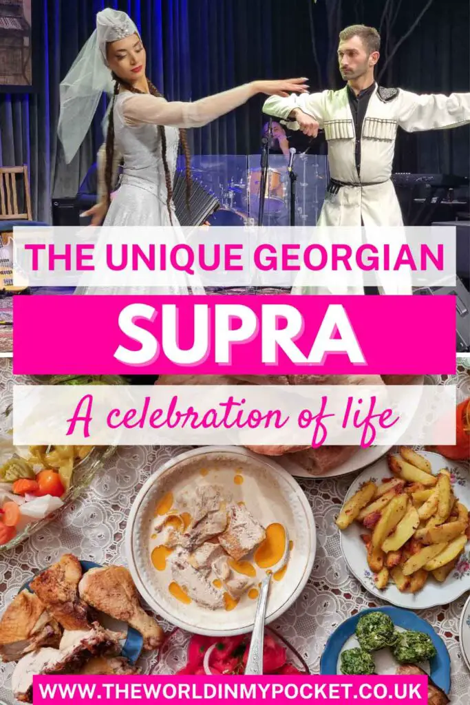 Discover the Georgian Supra – A Celebration of Life pin