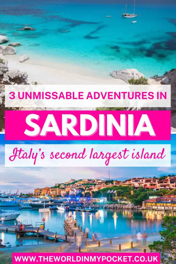 3 Unmissable Adventures in Sardinia pin