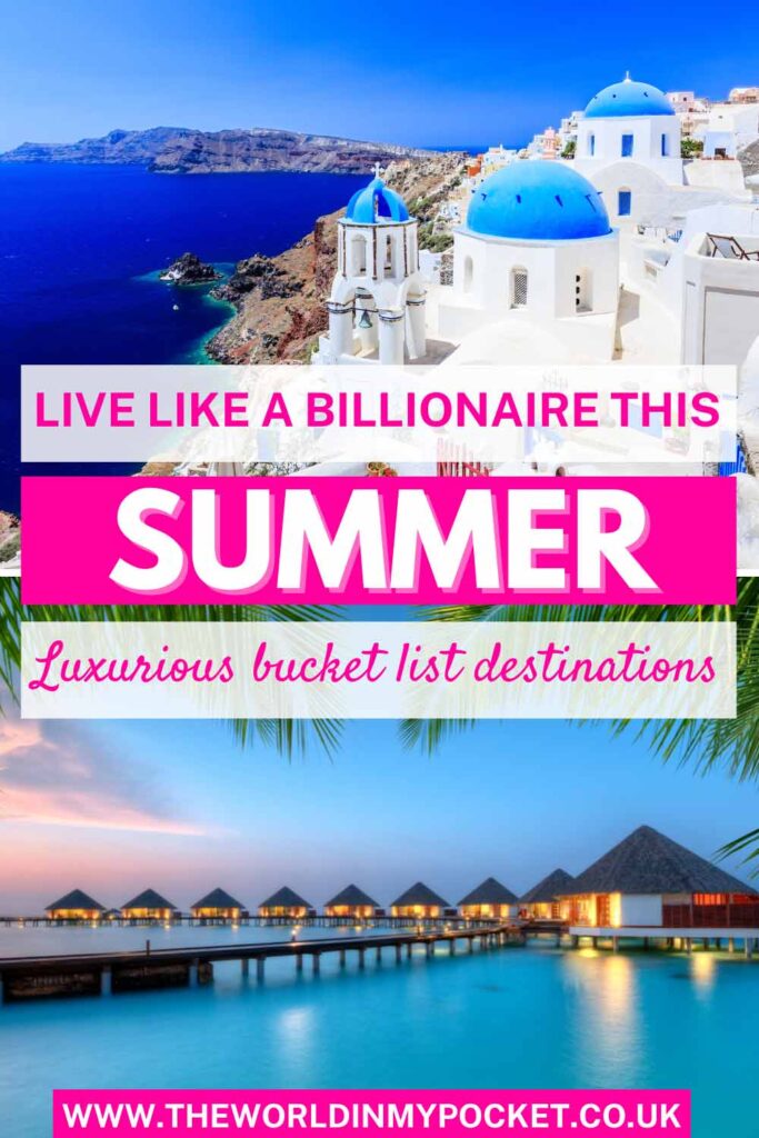 This Summer's Bucket List Spots That'll Leave Your Friends Envious pin