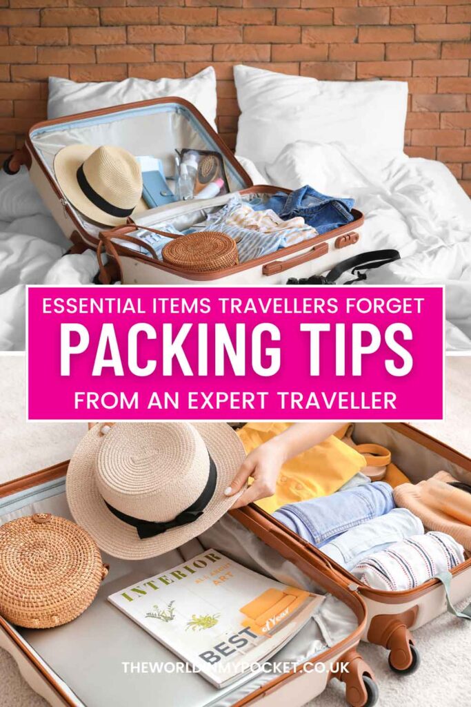 Essential Items Travelers Often Forget to Pack pin