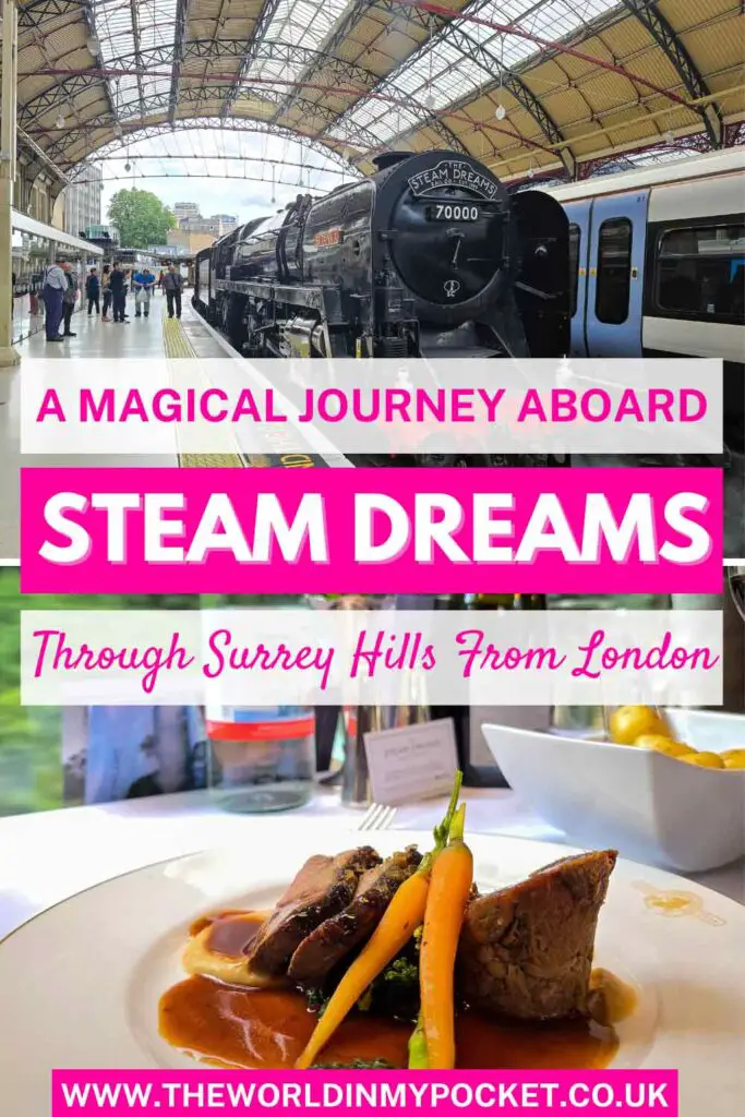 A Train Journey Like No Other Aboard Steam Dreams Sunset Express pin