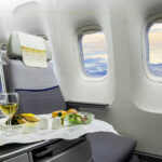 business class on a plane