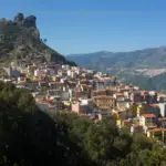 A mountain village in Sardinia