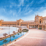 A photo of the square in Sevilla
