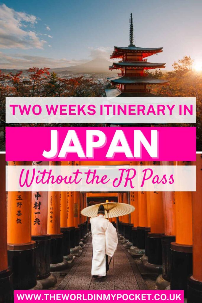 Exploring Japan for 2 Weeks Without the JR Pass pin