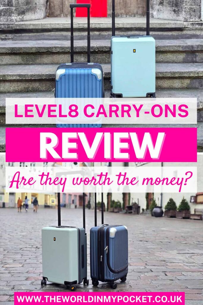 My Level8 Luggage Review: Is It Worth the Money? pin