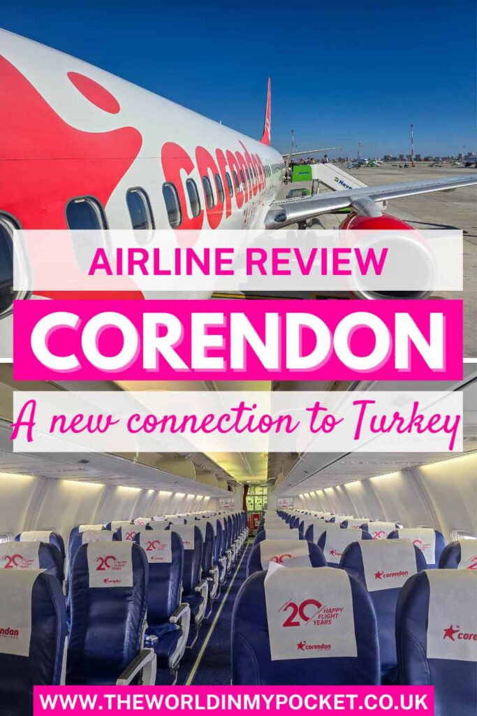 My Corendon Airlines Review: Flying From London Gatwick to Antalya and Back pin