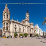 A cityscape from Valencia on a sunny day