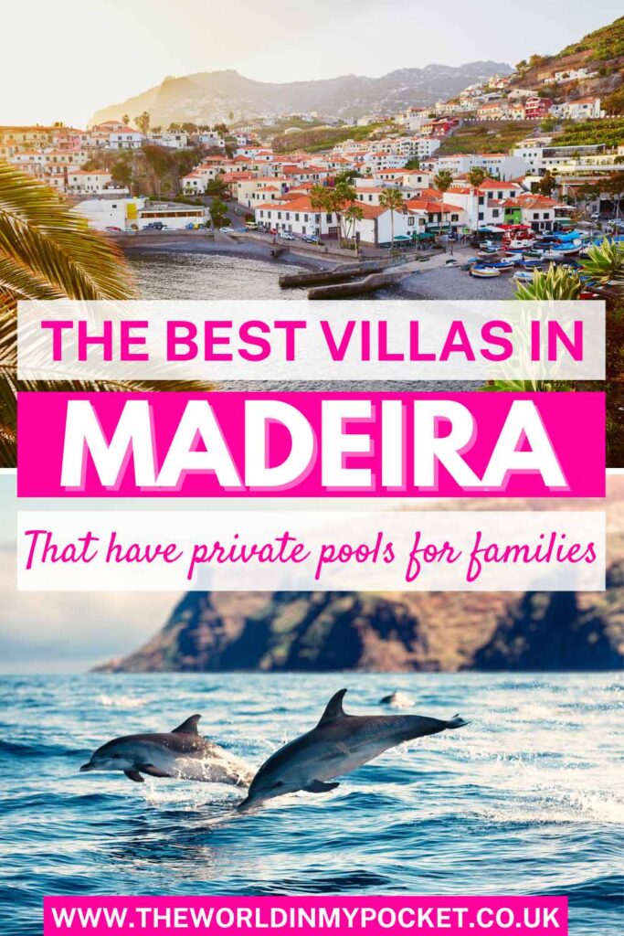 Best Villas in Madeira with Private Pools for Families pin