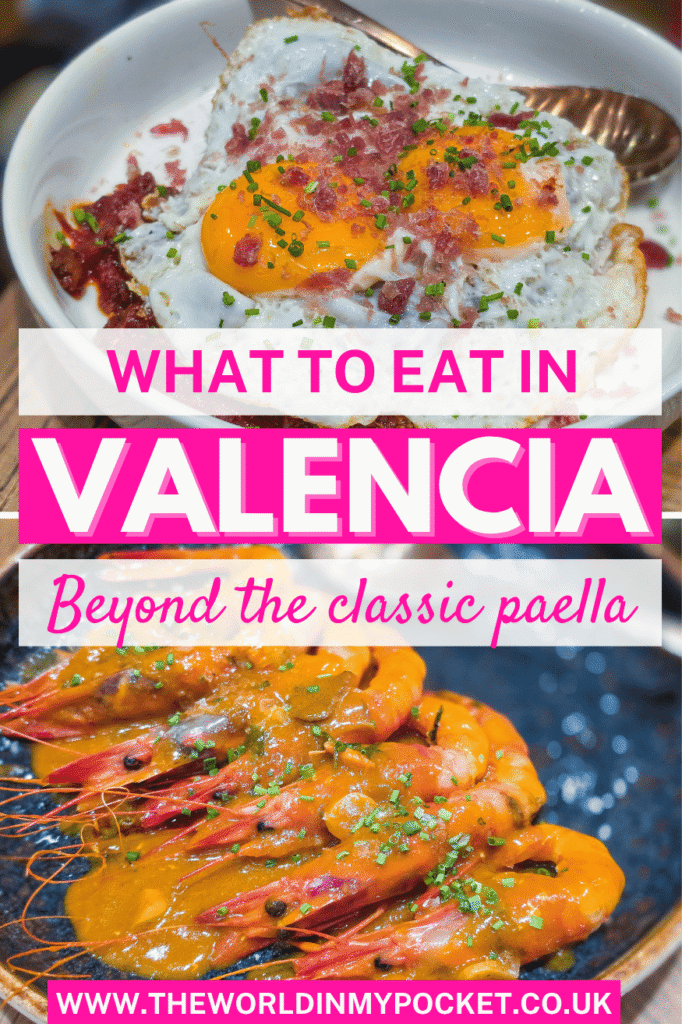 What to Eat in Valencia Beyond Paella – My Delicious Valencia Food Guide pin