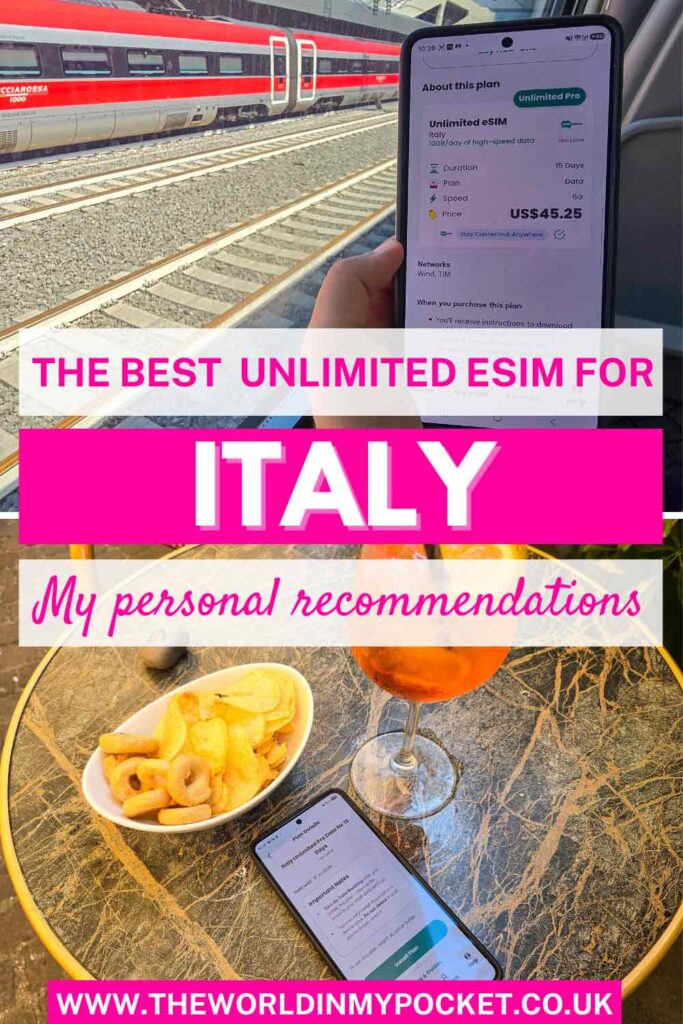 How to Choose the Best eSIM for Italy pin